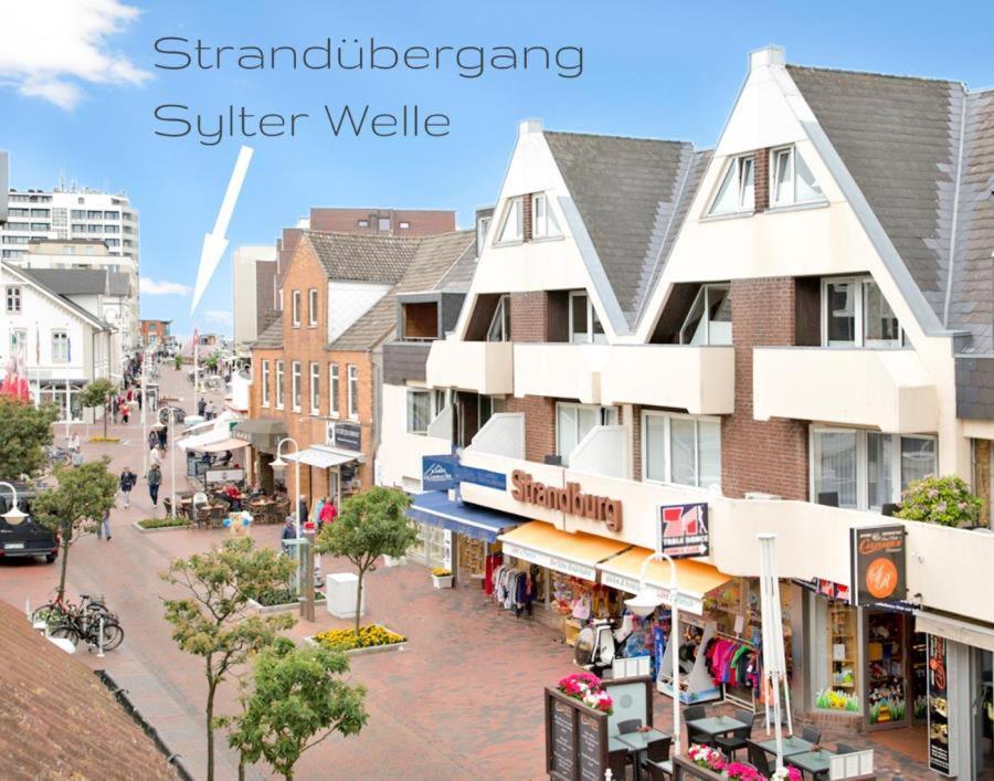 Erleben Sie Ihren Urlaub Im Zentral Gelegenen Apartmenthaus Strandburg Im Herzen Von Westerland 1 Экстерьер фото